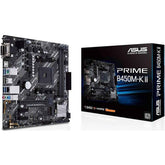 ASUS PRIME B450M-K II AMD Ryzen 5000 4000 Series AM4/DDR4/PCIe 3.0/1xM.2 - mATX MotherBoard | PRIME B450M-K II |